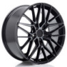 Llantas Japan Racing JR38 19x8 ET40 5x112 Black Machined w/ Tinted Face