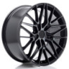 Llantas Japan Racing JR38 19x8 ET20-40 5H BLANK Black Machined w/ Tinted Face