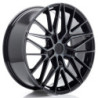 Llantas Japan Racing JR38 20x8 ET20-40 5H BLANK Black Machined w/ Tinted Face