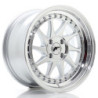 Llantas Japan Racing JR26 16x8 ET30 4x100 Silver Machined Face