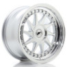 Llantas Japan Racing JR26 16x8 ET10-30 BLANK Silver Machined Face