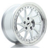 Llantas Japan Racing JR26 17x8 ET35 5x112 Silver Machined Face