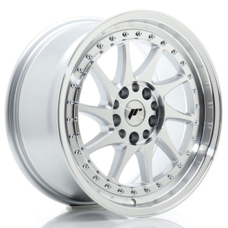 Llantas Japan Racing JR26 17x8 ET25 5x114/120 Silver Machined Face