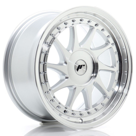 Llantas Japan Racing JR26 17x8 ET20-35 BLANK Silver Machined Face