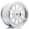 Llantas Japan Racing JR26 17x8 ET20-35 BLANK Silver Machined Face