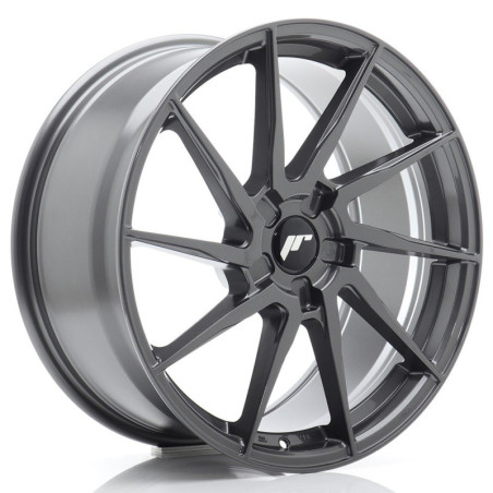 Llantas Japan Racing JR36 19x8 ET20-40 5H BLANK Hyper Gray