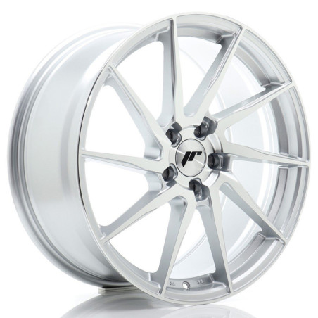 Llantas Japan Racing JR36 19x8,5 ET45 5x112 Silver Machined Face