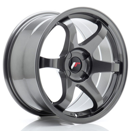 Llantas Japan Racing JR3 17x9 ET20-35 4H BLANK Gun Metal