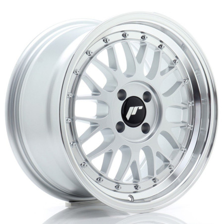 Llantas Japan Racing JR23 16x8 ET35 4x100 Hyper Silver w/ Machined Lip