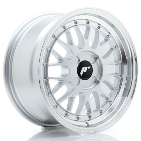 Llantas Japan Racing JR23 16x8 ET20-45 4H BLANK Hyper Silver w/ Machined Lip