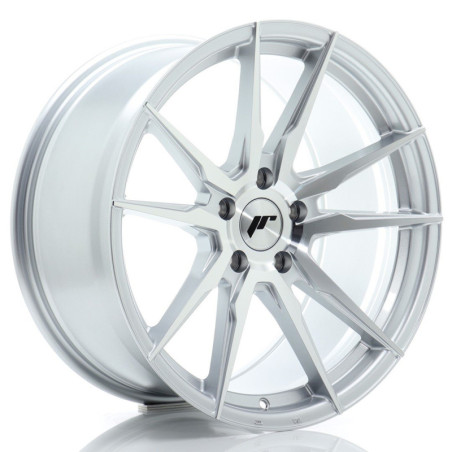 Llantas Japan Racing JR21 19x9,5 ET35 5x120 Silver Machined Face