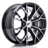 Llantas Japan Racing JR49 15x6,5 ET35 4x100 Gloss Black Machined Face