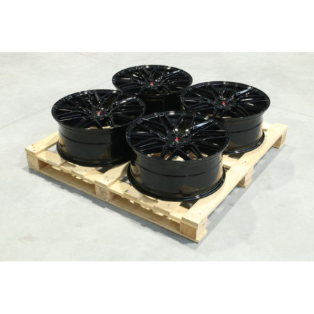 Set of JR28 20x8,5 ET35 5x120 Gloss Black