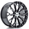 Llantas Japan Racing JR49 19x8 ET20-40 5H BLANK Gloss Black Machined Face