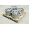 Set of CVR4 20x9,5 ET22 + 20x10,5 ET35 5x120 Matt Silver