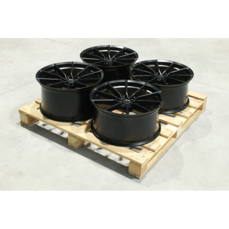 Set of SL02 20x9,5 ET34 + 20x10,5 ET35 5x112 Matt Black