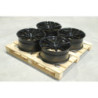 Set of JR21 19x8,5 ET25 5x100 Gloss Black