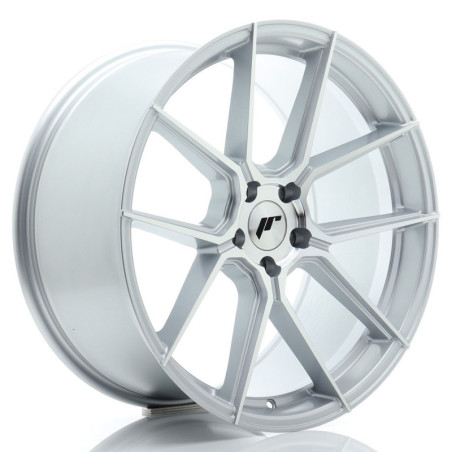 Llantas Japan Racing JR30 20x10 ET41 5x120 Silver Machined Face