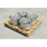 Set of JR41 18x8,5 ET25 5x114,3 Silver Machined Face