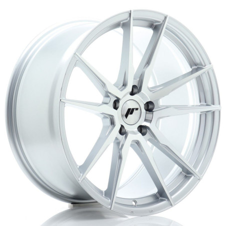 Llantas Japan Racing JR21 20x10 ET40 5x112 Silver Machined Face