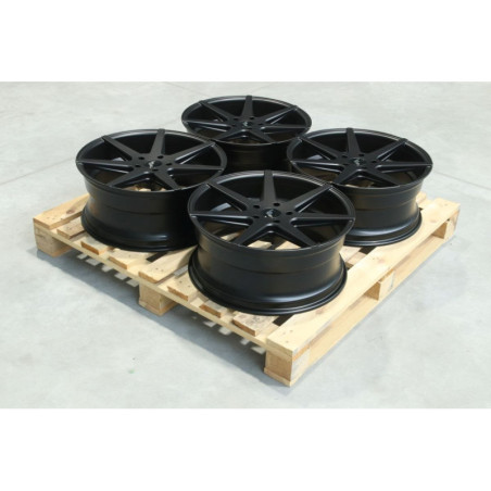Set of JR20 20x8,5 ET20 5x120 Matt Black