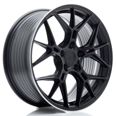 Llantas Japan Racing JR51 18x8 ET45 5x112 Satin Black w/ Machined Lip