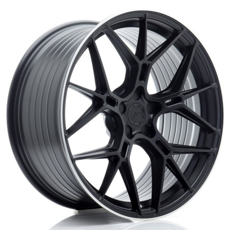Llantas Japan Racing JR51 20x9,5 ET20-40 5H BLANK Satin Black w/ Machined Lip