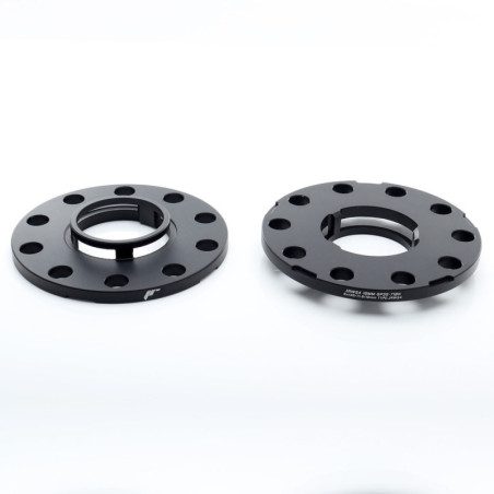 JRWS4 Spacers 12mm 5x130 71,6 71,6 Black (Porsche 3/5 tab hub)