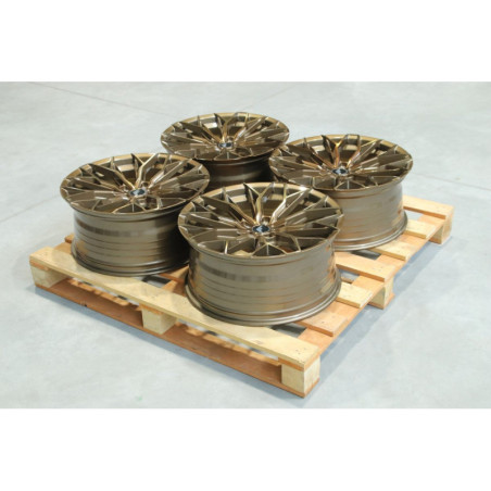 Set of JR49 20x9 ET20 5x114,3 Platinum Bronze