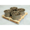 Set of JR49 20x9 ET20 5x114,3 Platinum Bronze