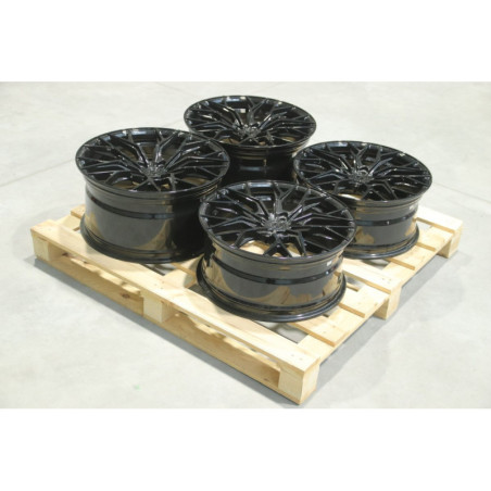 Set of CVR1 19x8,5 ET45 + 20x10 ET48 5x120 Platinum Black