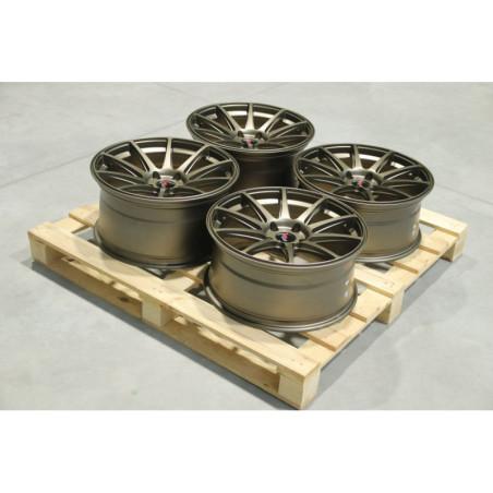 Set of JR11 19x8,5 ET35 + 19x9,5 ET35 5x120 Matt Bronze