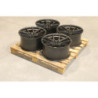 Set of JR30 20x10 ET35 + 20x10,5 ET45 5x114,3 Matt Graphite