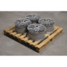 Set of JR28 17x8 ET38 4x100 Gloss Silver