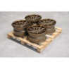 Set of CVR8 19x9,5 + 20x10,5 ET20 5x112 Gloss Bronze