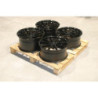 Set of JR37 20x9 ET35 + 20x10,5 ET40 5x114,3 Gloss Black