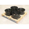 Set of JR3 19x8,5 ET35 + 19x8,5 ET42 5x114,3 Gloss Black