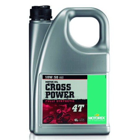 ACEITE CROSS SINT 10W50 4T 4L MOTOREX CS4 4L