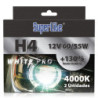 SET H4 WHITE PRO 130% E-MARK CS 6