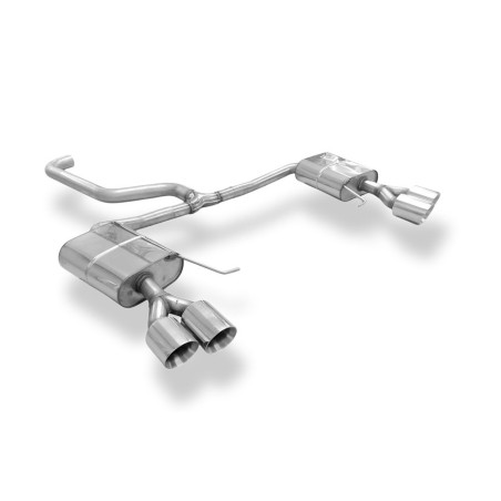 SKODA OCTAVIA NX RS SILENCIOSO TRASERO DERECHA/IZQUIERDA - 2X100 TYPE