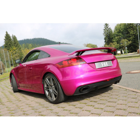 AUDI TT 8J RS SILENCIOSO TRASERO TRANSVERSAL WITH SALIDA DERECHA/IZQUIERDA AND