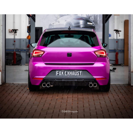 SEAT IBIZA V - KJ SILENCIOSO TRASERO WITH VALVE SALIDA DERECHA/IZQUIERDA