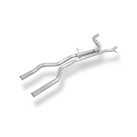 AUDI Q7 - 4,2L FSI SILENCIOSO DELANTERO TUBO DE SUSTITUCIÓN - WITHOUT