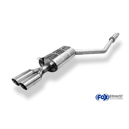 PORSCHE 944 MEDIO SISTEMA CONSISTING OF REAR AND FRONT SILENCE