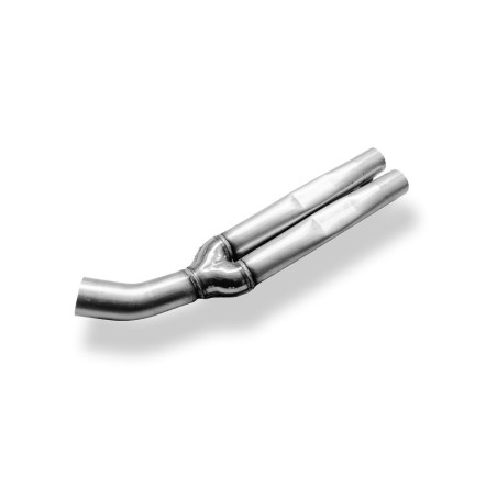 AUDI S4 B5 TUBO DE CONEXIÓN 76/2X70 WITH ADAPTER 2X55 SUITABL