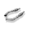 AUDI RS4 B7 MANIFOLD PIPES 70MM WITH ECE APPROVED HJS CATALY