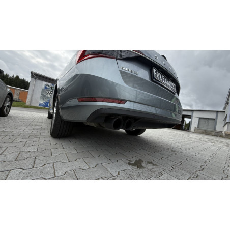 SKODA SUPERB 3V 4X4 (3T) SILENCIOSO TRASERO - 2X90 TIPO 25 BLACK
