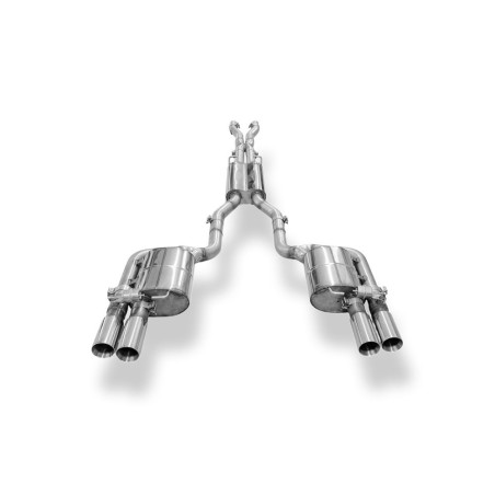 AUDI RS4 B7 MEDIO SISTEMA FROM CAT CONSISTING OF SILENCIOSO TRASERO