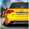 AUDI RS4 B7 MEDIO SISTEMA FROM CAT CONSISTING OF SILENCIOSO TRASERO