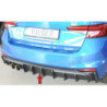 SKODA FABIA - RIEGER REAR DIFFUSER INSERT ABS MAT FOR LEFT-S